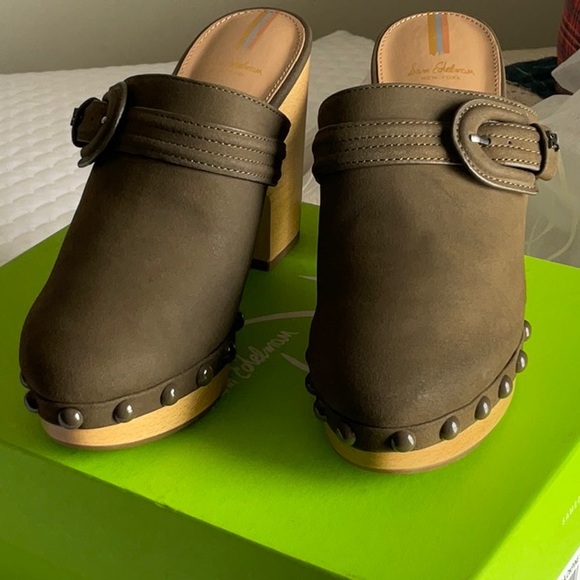 Sam Edelman Shoes - Sam Edelman Nyla Brown Suede Mules